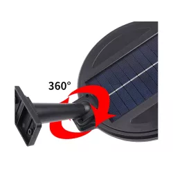 Lampa solarna 150 led z czujnikiem ruchu zmierzchu - 2