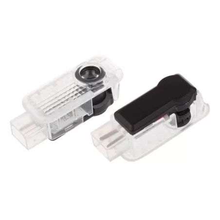 Projektor logo Audi napis "Quattro" zamiennik oryginalnych lampek-