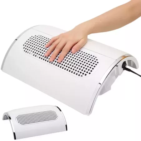 Pochłaniacz pyłu manicure 40W 3 wiatraki+2 worki-5907451323397