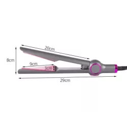 Prostownica do włosów lokówka ceramiczna 2w1 lcd-5907451340851