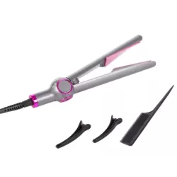 Prostownica do włosów lokówka ceramiczna 2w1 lcd-5907451340851