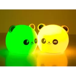 Lampka nocna dla dzieci led rgb panda dotyk - 7