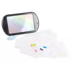 Tablet graficzny led neon do rysowania znikopis - 6