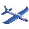 Samolot styropianowy styropianu 47cm świecący led szybowiec rzutka duży - 2
