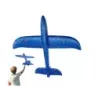 Samolot styropianowy szybowiec rzutka duży z styropianu 47cm niebieski - 7