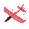 Samolot styropianowy szybowiec rzutka duży z styropianu 47cm czerwony - 3