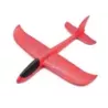 Samolot styropianowy szybowiec rzutka duży z styropianu 47cm czerwony - 4