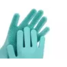 Rękawice do mycia naczyń myjka kuchenne silikonowe - 2