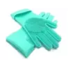 Rękawice do mycia naczyń myjka kuchenne silikonowe - 5