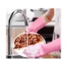 Rękawice do mycia naczyń myjka kuchenne silikonowe - 13