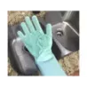 Rękawice do mycia naczyń myjka kuchenne silikonowe - 15