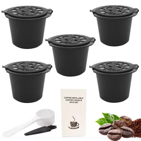 5 x kapsułki kawy nespresso wielokrotnego użytku - 1