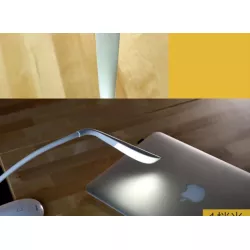 Lampka biurkowa giętka sterowana dotykiem zasilana z usb akumulator