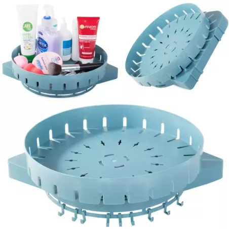Półka łazienkowa obrotowa organizer do kuchni-5907451336199
