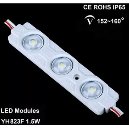 MODUŁ 3xDioda LED SMD5730 0,5w/12V  BIAŁA ZIMNA-