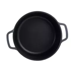 Garnek brytfanna do gotowania pieczenia non stick indukcja gaz pokrywa 4l - 6