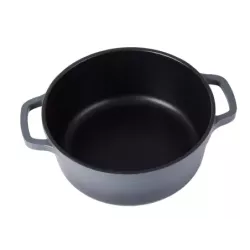 Garnek brytfanna do gotowania pieczenia non stick indukcja gaz pokrywa 4l - 7