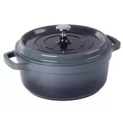 Garnek brytfanna do gotowania pieczenia non stick indukcja gaz pokrywa 4l - 13