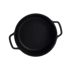 Garnek brytfanna do gotowania pieczenia non stick indukcja gaz pokrywa 4l - 5