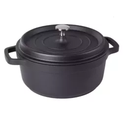 Garnek brytfanna do gotowania pieczenia non stick indukcja gaz pokrywa 4l - 13