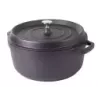 Garnek brytfanna do gotowania pieczenia non stick indukcja gaz pokrywa 7l - 8