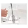 Szczotka do mycia butelek szklanek myjka silikonowa długa dokładna - 9