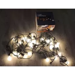 Girlanda ogrodowa łańcuch świetlny lampki 10 led - 13
