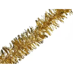 Girlanda choinkowa świąteczna łańcuch złoty 2m - 6
