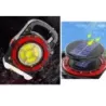 Latarka solarna przenośna lampka akumulatorowa led powerbank reflektor - 5