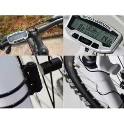 Licznik rowerowy wodoodporny lcd 28 funkcji rower - 12