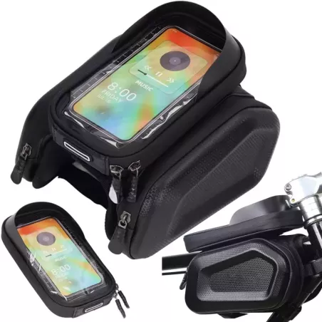 Torba rowerowa sakwa na ramę roweru etui na telefon rower wodoszczelna-5907451352977