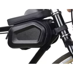 Torba rowerowa sakwa na ramę roweru etui na telefon rower wodoszczelna - 3