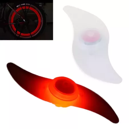 Świecąca nakładka na szprychy rowerowe-5907451312957