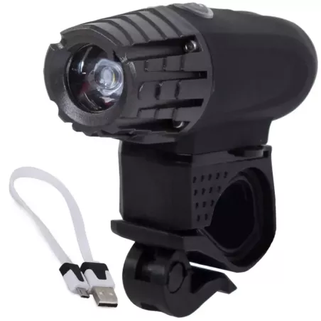 Lampka rowerowa przednia latarka led xm-l2 usb - 1