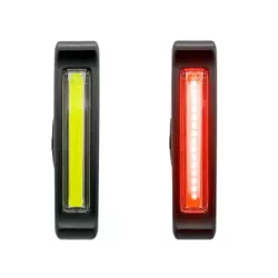 Lampka rowerowa tylna tył usb led cob lampa 100lm - 2