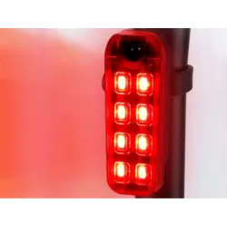 Lampka rowerowa tylna oświetlenie led usb roweru - 13