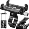 Uchwyt rowerowy na telefon do telefonu motocyklowy gps rower aluminium gub - 1