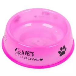 Miska plastikowa dla psa kota na karmę wodę 0,8l - 1