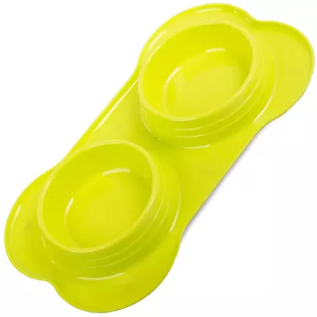 Miska podwójna dla psa kota na karmę 0,4 l x 2-5907451310540