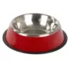 Miska dla psa metalowa antypoślizgowa napisy 150ml - 5