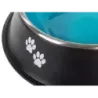 Miska dla psa metalowa antypoślizgowa guma 400ml - 8