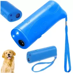 Odstraszacz psów ultradźwiękowy treser latarka 3w1 - 1