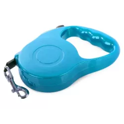 Smycz automatyczna dla psa taśma blokada 5m 15kg-5907451314265