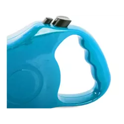 Smycz automatyczna dla psa taśma blokada 5m 15kg-5907451314265