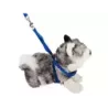 Smycz z szelkami szelki bez-uciskowe lekkie dla psa kota mocne - 8