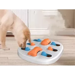 Zabawka dla psa edukacyjna logiczna gra na przysmaki gryzak węchowa - 3