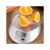 Elektroniczna waga kuchenna szklana 5kg / 1g zegar - 2