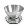 Elektroniczna waga kuchenna z misą 5kg/1g cyfrowa precyzyjna metalowa - 7