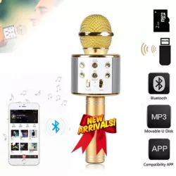 Bezprzewodowy mikrofon karaoke WS858