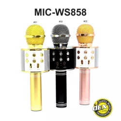 Bezprzewodowy mikrofon karaoke WS858